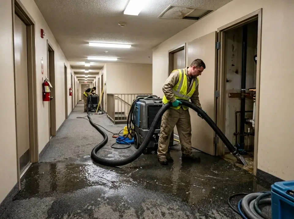 multi-unit-apartment-hallway-f-005 — frequently asked questions, Emergency Burst Pipe Water Extraction & Removal in Hickam H…